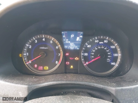 2014 Hyundai Accent GS with VIN KMHCT5AE3EU176306, listed as a IAAI auction lot 41572325 with 179,277 mi miles. Bid and sale history available at carsss.com. Image 7.