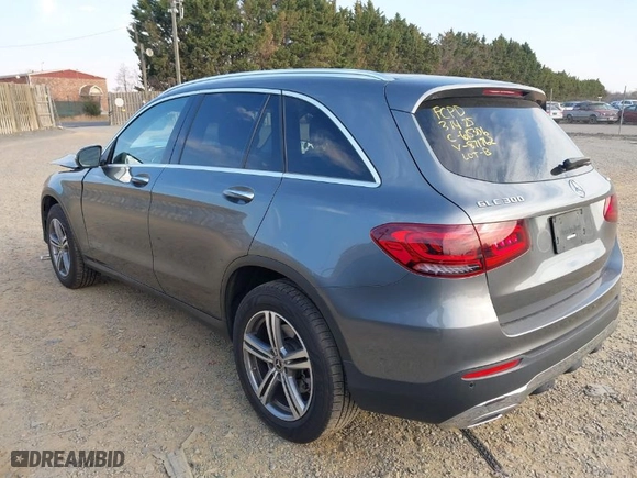 2021 Mercedes-Benz GLC with VIN W1N0G8EB8MF871762, listed as a IAAI auction lot 41835783 with 55,975 mi miles. Bid and sale history available at carsss.com. Image 3.