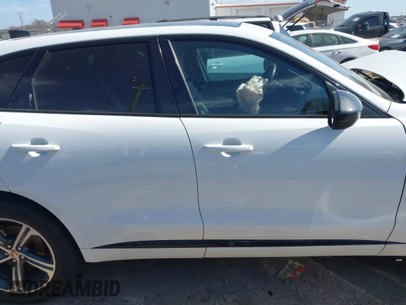 2020 Jaguar F-Pace S with VIN SADCM2FV5LA638361, listed as a IAAI auction lot 41670773 with 33,312 mi miles and . Bid and sale history available at DreamBid. Image 14.
