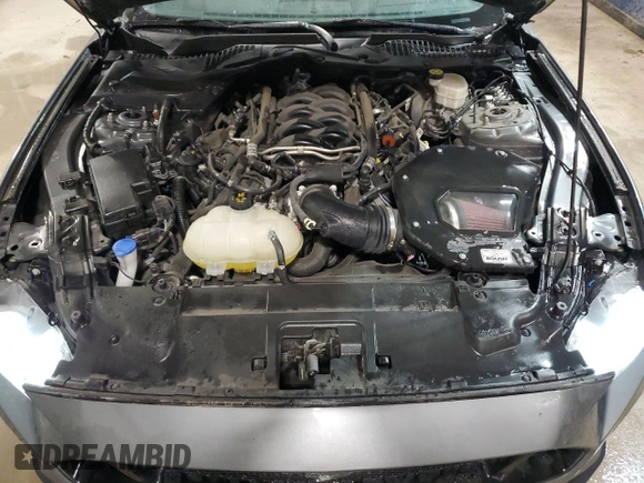 2022 Ford Mustang GT with VIN 1FA6P8CF5N5130604, listed as a Copart auction lot 48962905 with 19,476 mi miles and Clean title. Bid and sale history available at DreamBid. Image 11.