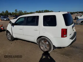 2014 Honda Pilot EX-L with VIN 5FNYF3H75EB028471, listed as a Copart auction lot 81344784 with 140,814 mi miles and Salvage Title. Bid and sale history available at DreamBid. Image 2.