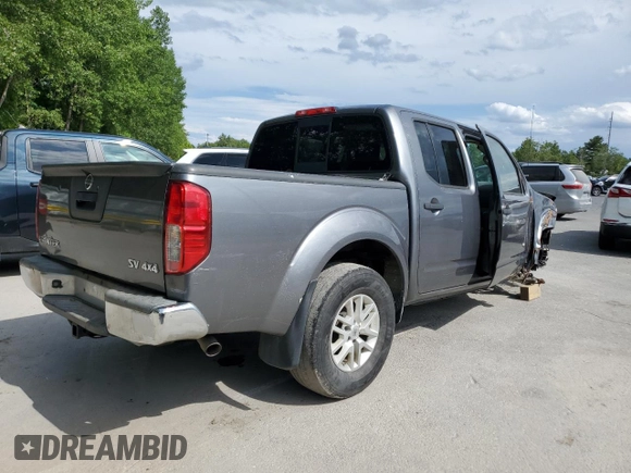 2018 Nissan Frontier Pro-4X with VIN 1N6AD0EV6JN749805, listed as a Copart auction lot 60438555 with Not provided miles and Salvage title. Bid and sale history available at DreamBid. Image 3.