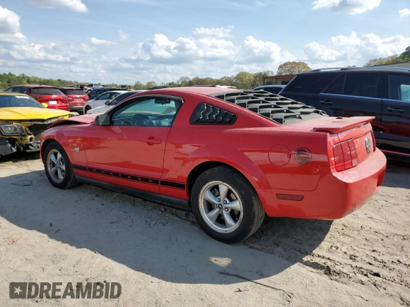 2009 Ford Mustang with VIN 1ZVHT80N895127354, listed as a Copart auction lot 53673695 with 131,935 mi miles and Salvage title. Bid and sale history available at DreamBid. Image 2.