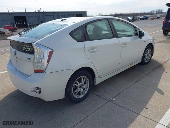 2010 Toyota Prius II with VIN JTDKN3DU4A0186314, listed as a IAAI auction lot 41897745 with NaN miles. Bid and sale history available at carsss.com. Image 4.