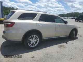 2015 Dodge Durango Citadel with VIN 1C4SDHET0FC873740, listed as a Copart auction lot 56067255 with 131,362 mi miles and Salvage title. Bid and sale history available at DreamBid. Image 3.