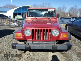 1999 Jeep Wrangler Sport with VIN 1J4FY19S0XP409124, listed as a Copart auction lot 46496615 with 166,834 mi miles and Clean Title. Bid and sale history available at carsss.com. Image 5.