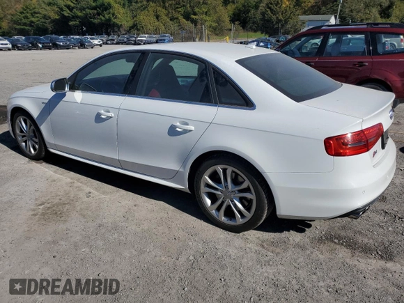 2013 Audi S4 Premium Plus with VIN WAUBGAFL8DA161849, listed as a Copart auction lot 76009794 with 74,322 mi miles and Salvage Title. Bid and sale history available at carsss.com. Image 2.