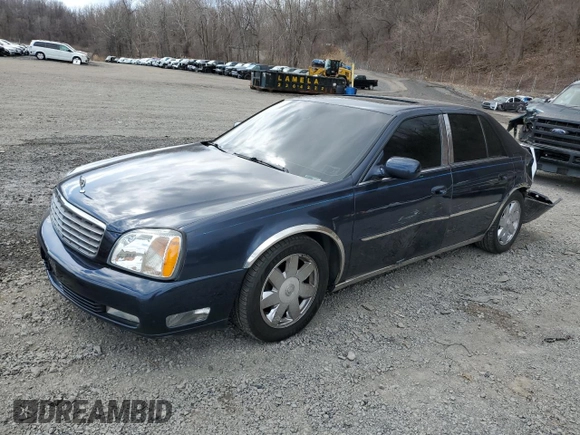 2004 Cadillac DeVille DTS z VIN 1G6KF579X4U203102, wystawiony jako Copart lot #50426955 z przebiegiem 157 290 mil mil oraz Szkody całkowita. Historia ofert i sprzedaży dostępna na DreamBid. Obrazek 1.