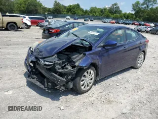 2013 Hyundai Elantra Limited with VIN 5NPDH4AE1DH168041, listed as a Copart auction lot 49709275 with 151,101 mi miles and Salvage Title. Bid and sale history available at DreamBid. Image 1.