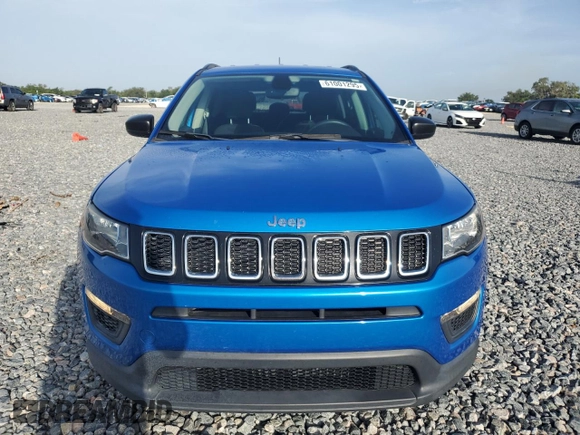 2020 Jeep Compass Sport с VIN 3C4NJCAB8LT102576, выставлен на аукционе Copart как лот 61001295 с пробегом 75 187 миль миль и Списание • Salvage title. История ставок и продаж доступна на DreamBid. Изображение 5.