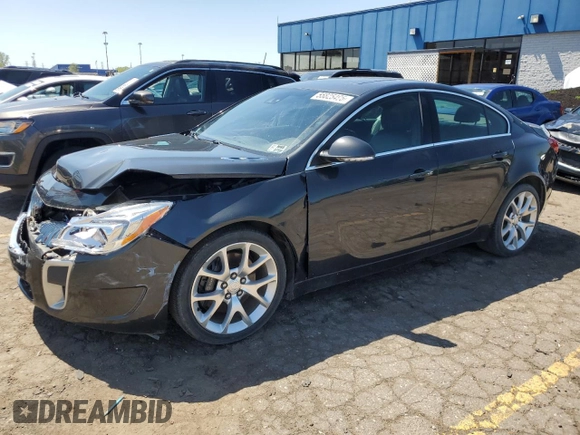 2015 Buick Regal GS with VIN 2G4GT5GX8F9162085, listed as a Copart auction lot 55825495 with 90,333 mi miles and Clean title. Bid and sale history available at DreamBid. Image 1.