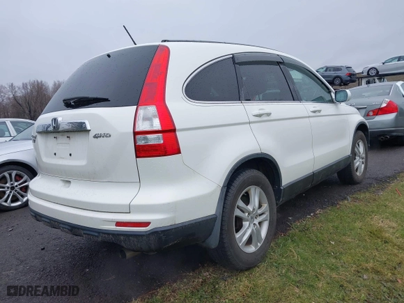 2010 Honda CR-V EX-L with VIN 5J6RE4H76AL025836, listed as a IAAI auction lot 42016790 with 142,956 mi miles. Bid and sale history available at carsss.com. Image 4.