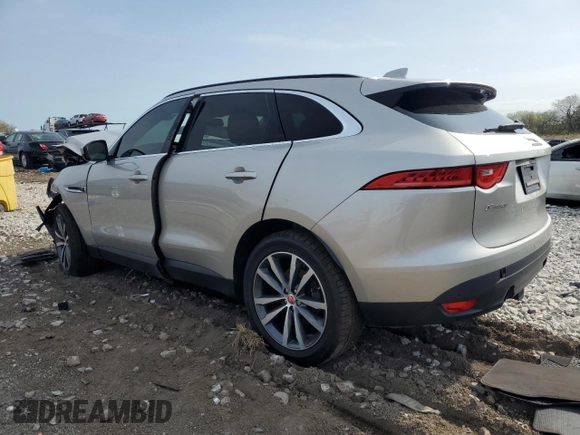 2017 Jaguar F-Pace 35t Prestige z VIN SADCK2BV4HA881436, wystawiony jako Copart lot #54602595 z przebiegiem 154 774 mil mil oraz Szkoda całkowita • Salvage title. Historia ofert i sprzedaży dostępna na DreamBid. Obrazek 2.