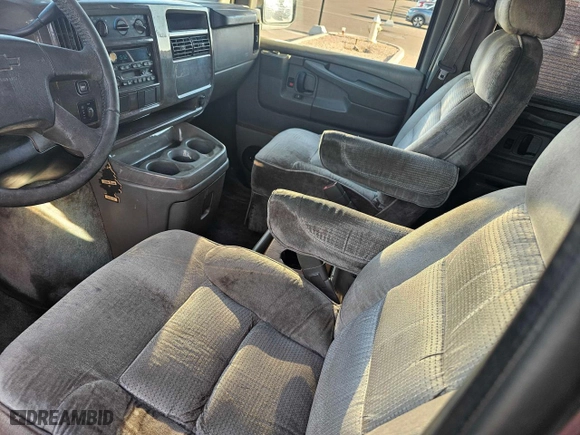 2004 Chevrolet Express Passenger with VIN 1GBFG15T141225336, listed as a Copart auction lot 79581294 with 0 mi miles and Clean Title. Bid and sale history available at carsss.com. Image 9.