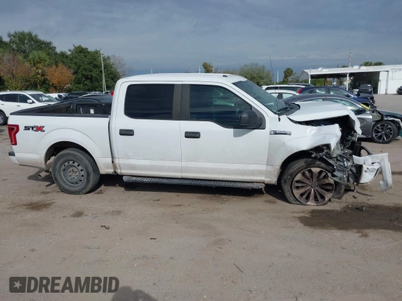 2017 Ford F-150 XL with VIN 1FTEW1CF6HFA51201, listed as a IAAI auction lot 38205513 with 313,459 mi miles. Bid and sale history available at carsss.com. Image 14.