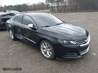 2015 Chevrolet Impala LTZ with VIN 2G1165S34F9210681, listed as a IAAI auction lot 41696745 with 117,037 mi miles. Bid and sale history available at carsss.com. Image 1.