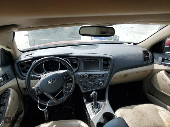 2013 Kia Optima EX with VIN 5XXGN4A7XDG118726, listed as a Copart auction lot 49297365 with Not Provided miles and Salvage Title. Bid and sale history available at carsss.com. Image 8.