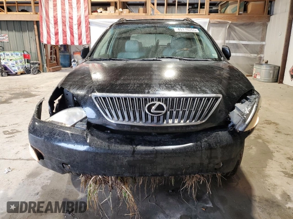 2005 Lexus RX 330 with VIN JTJGA31U250051065, listed as a Copart auction lot 45110265 with 254,094 mi miles and Salvage Title. Bid and sale history available at carsss.com. Image 5.