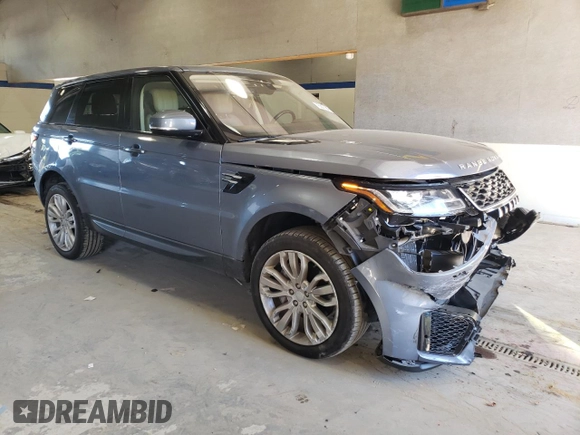 2021 Land Rover Range Rover Sport SE with VIN SALWG2SUXMA752640, listed as a Copart auction lot 75507094 with 47,153 mi miles and Salvage Title. Bid and sale history available at carsss.com. Image 4.