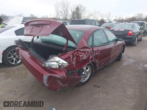 2006 Ford Taurus SE with VIN 1FAFP53U96A105453, listed as a IAAI auction lot 41927639 with 132,670 mi miles. Bid and sale history available at carsss.com. Image 4.