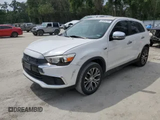 2017 Mitsubishi Outlander ES with VIN JA4AP3AU7HZ002767, listed as a Copart auction lot 55494795 with 157,138 mi miles and Salvage title. Bid and sale history available at DreamBid. Image 1.