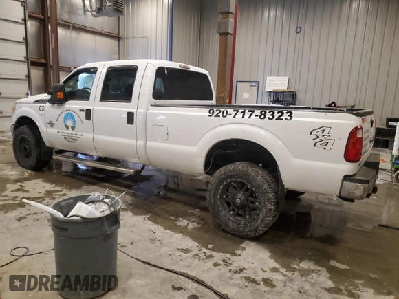 2015 Ford F-350 XL with VIN 1FT7W3BT2FEB84021, listed as a Copart auction lot 50118145 with 349,432 mi miles and Non Repairable. Bid and sale history available at DreamBid. Image 2.