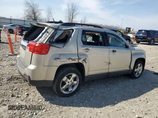 2012 GMC Terrain SLE-2 with VIN 2GKFLSE57C6118421, listed as a Copart auction lot 53557805 with 134,861 mi miles and Non Repairable. Bid and sale history available at carsss.com. Image 3.