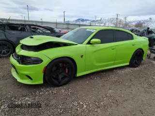 2019 Dodge Charger SRT Hellcat z VIN 2C3CDXL96KH625736, wystawiony jako Copart lot #49966165 z przebiegiem 64 797 mil mil oraz Szkoda całkowita • Salvage title. Historia ofert i sprzedaży dostępna na DreamBid. Obrazek 1.