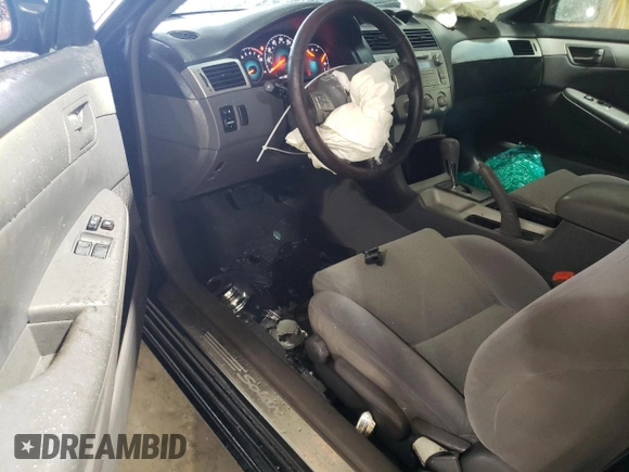 2007 Toyota Solara SE with VIN 4T1CE30PX7U754499, listed as a Copart auction lot 58711125 with 166,200 mi miles and Salvage title. Bid and sale history available at DreamBid. Image 8.
