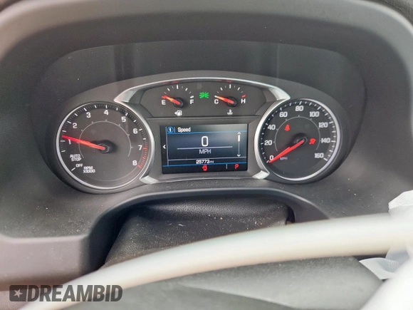2020 GMC Acadia SLE with VIN 1GKKNKLA8LZ235311, listed as a Copart auction lot 60651505 with 25,773 mi miles and Salvage title. Bid and sale history available at DreamBid. Image 9.