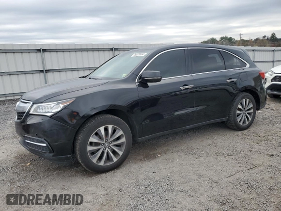 2015 Acura MDX Technology z VIN 5FRYD3H69FB005515, wystawiony jako Copart lot #79820864 z przebiegiem 144 682 mil mil oraz Czysty tytuł • Clean title. Historia ofert i sprzedaży dostępna na DreamBid. Obrazek 1.