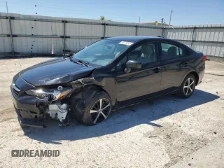 2022 Subaru Impreza Premium with VIN 4S3GKAD65N3605828, listed as a Copart auction lot 56519035 with 28,228 mi miles and Salvage title. Bid and sale history available at DreamBid. Image 1.