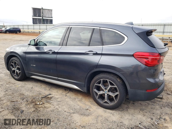 2016 BMW X1 xDrive28i with VIN WBXHT3C39G5E48970, listed as a Copart auction lot 43343365 with 144,329 mi miles and Salvage Title. Bid and sale history available at carsss.com. Image 2.