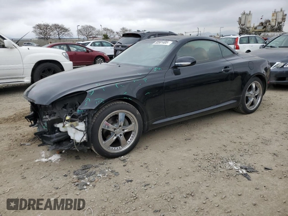2003 Lexus SC 430 z VIN JTHFN48Y030039882, wystawiony jako Copart lot #50581485 z przebiegiem 43 439 mil mil oraz Szkoda całkowita • Salvage title. Historia ofert i sprzedaży dostępna na DreamBid. Obrazek 1.