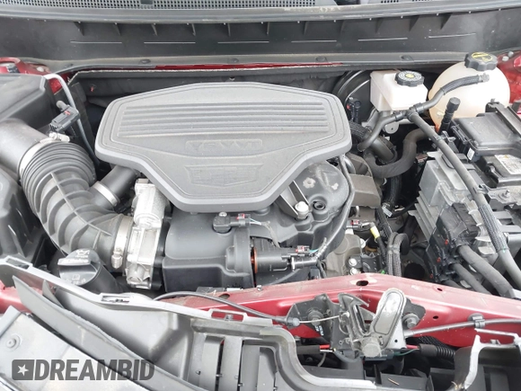 2024 Cadillac XT6 AWD Premium Luxury with VIN 1GYKPDRSXRZ724989, listed as a IAAI auction lot 42378559 with 22,520 mi miles and . Bid and sale history available at DreamBid. Image 10.