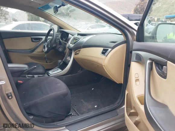 2012 Hyundai Elantra GLS with VIN 5NPDH4AE7CH086622, listed as a IAAI auction lot 42056652 with 302,842 mi miles. Bid and sale history available at carsss.com. Image 5.