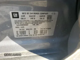 2014 Buick Encore with VIN KL4CJASB9EB595001, listed as a Copart auction lot 41593305 with 125,580 mi miles and Salvage Title. Bid and sale history available at carsss.com. Image 12.
