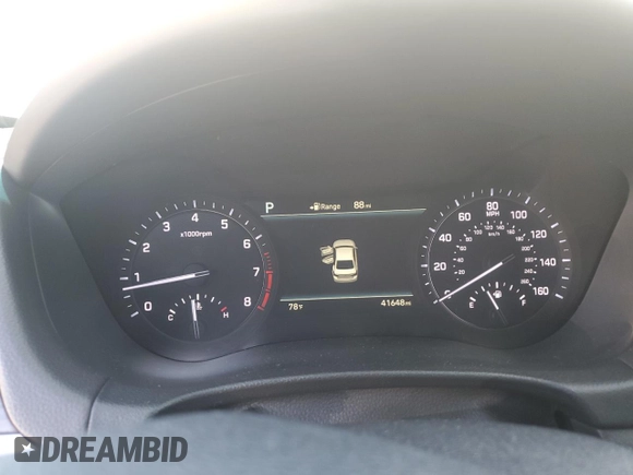 2019 Genesis G80 3.8L with VIN KMTFN4JE6KU313290, listed as a Copart auction lot 50179045 with 41,648 mi miles and Salvage title. Bid and sale history available at DreamBid. Image 9.
