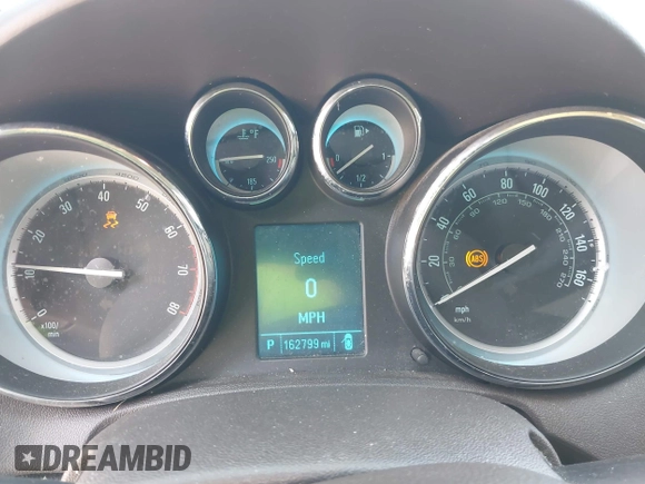 2016 Buick Verano with VIN 1G4PP5SK8G4118754, listed as a IAAI auction lot 41856375 with 162,799 mi miles. Bid and sale history available at carsss.com. Image 7.