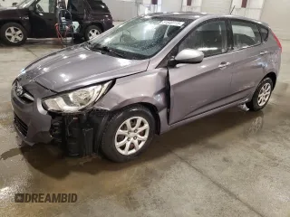 2013 Hyundai Accent GL with VIN KMHCT5AE3DU136211, listed as a Copart auction lot 51840115 with 48,811 mi miles and Salvage Title. Bid and sale history available at carsss.com. Image 1.