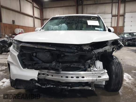 2025 Honda Pilot EX-L with VIN 5FNYG1H41SB045061, listed as a IAAI auction lot 41571217 with 7,971 mi miles and . Bid and sale history available at DreamBid. Image 17.