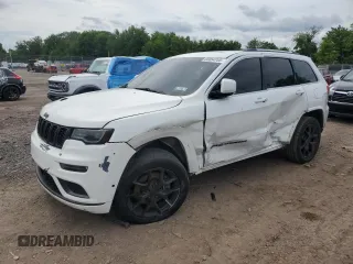 2018 Jeep Grand Cherokee Limited z VIN 1C4RJFBT5JC200127, wystawiony jako Copart lot #65054705 z przebiegiem 99 312 mil mil oraz Szkoda całkowita • Salvage title. Historia ofert i sprzedaży dostępna na DreamBid. Obrazek 1.