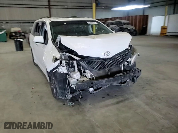 2015 Toyota Sienna SE with VIN 5TDXK3DC8FS662302, listed as a Copart auction lot 57995425 with 181,379 mi miles and Salvage title. Bid and sale history available at DreamBid. Image 15.