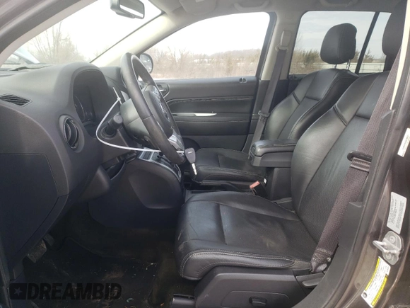2016 Jeep Compass Latitude with VIN 1C4NJCEAXGD760221, listed as a Copart auction lot 46456585 with 104,900 mi miles and Clean Title. Bid and sale history available at carsss.com. Image 7.