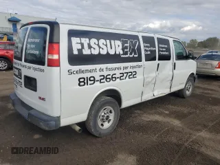 2013 GMC Savana z VIN 1GTW7GBA9D1166148, wystawiony jako Copart lot #73471464 z przebiegiem 127 537 mil mil oraz Szkoda całkowita • Salvage title. Historia ofert i sprzedaży dostępna na DreamBid. Obrazek 3.