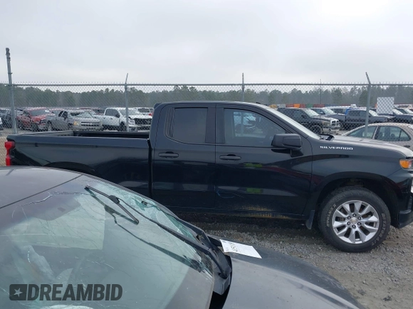 2020 Chevrolet Silverado 1500 Custom with VIN 1GCRWBEF3LZ196448, listed as a IAAI auction lot 41508665 with 95,187 mi miles. Bid and sale history available at carsss.com. Image 13.