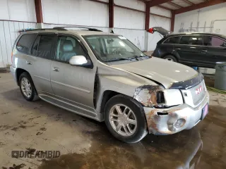 2008 GMC Envoy Denali with VIN 1GKET63M682243721, listed as a Copart auction lot 75963404 with 163,178 mi miles and Salvage Title. Bid and sale history available at carsss.com. Image 4.