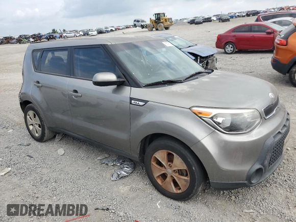 2015 Kia Soul with VIN KNDJN2A28F7162041, listed as a Copart auction lot 65776184 with 126,848 mi miles and Non Repairable. Bid and sale history available at DreamBid. Image 4.