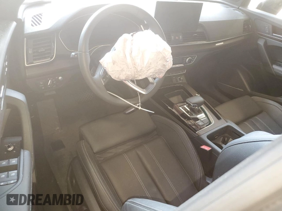 2023 Audi Q5 Sportback S line Prestige with VIN WA16AAFY2P2190953, listed as a Copart auction lot 67309704 with Not provided miles and Salvage title. Bid and sale history available at DreamBid. Image 8.