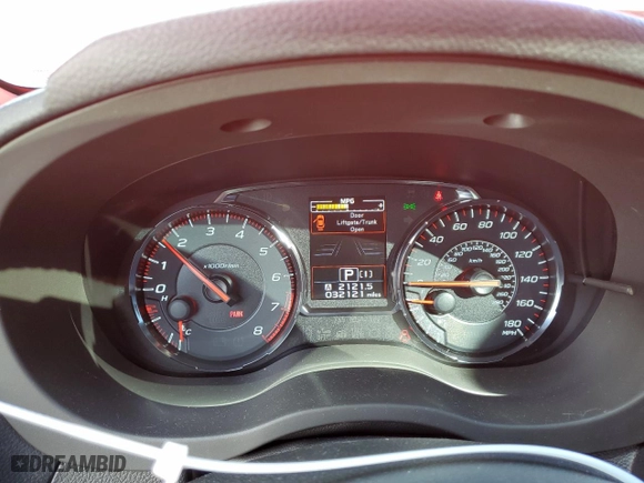 2020 Subaru WRX Limited with VIN JF1VA1N63L8807484, listed as a Copart auction lot 40405614 with 32,121 mi miles. Bid and sale history available at carsss.com. Image 9.